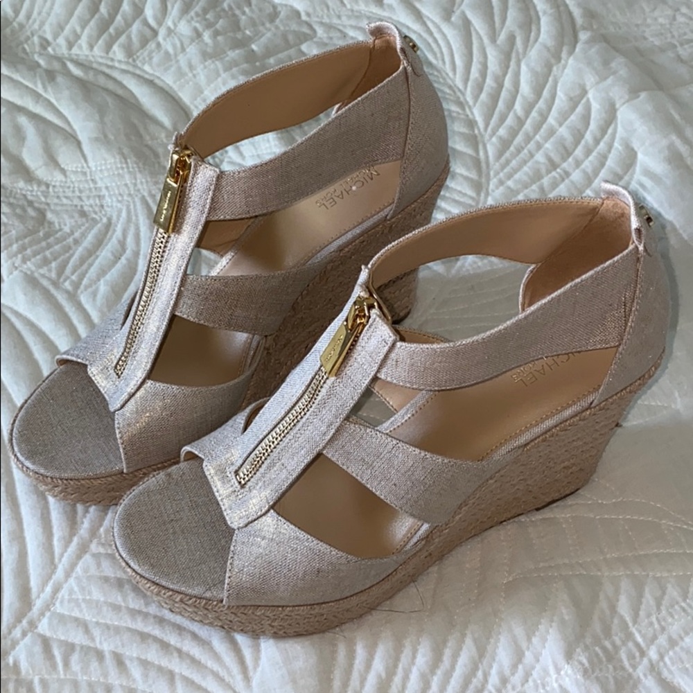 Michael Kors wedge sandals